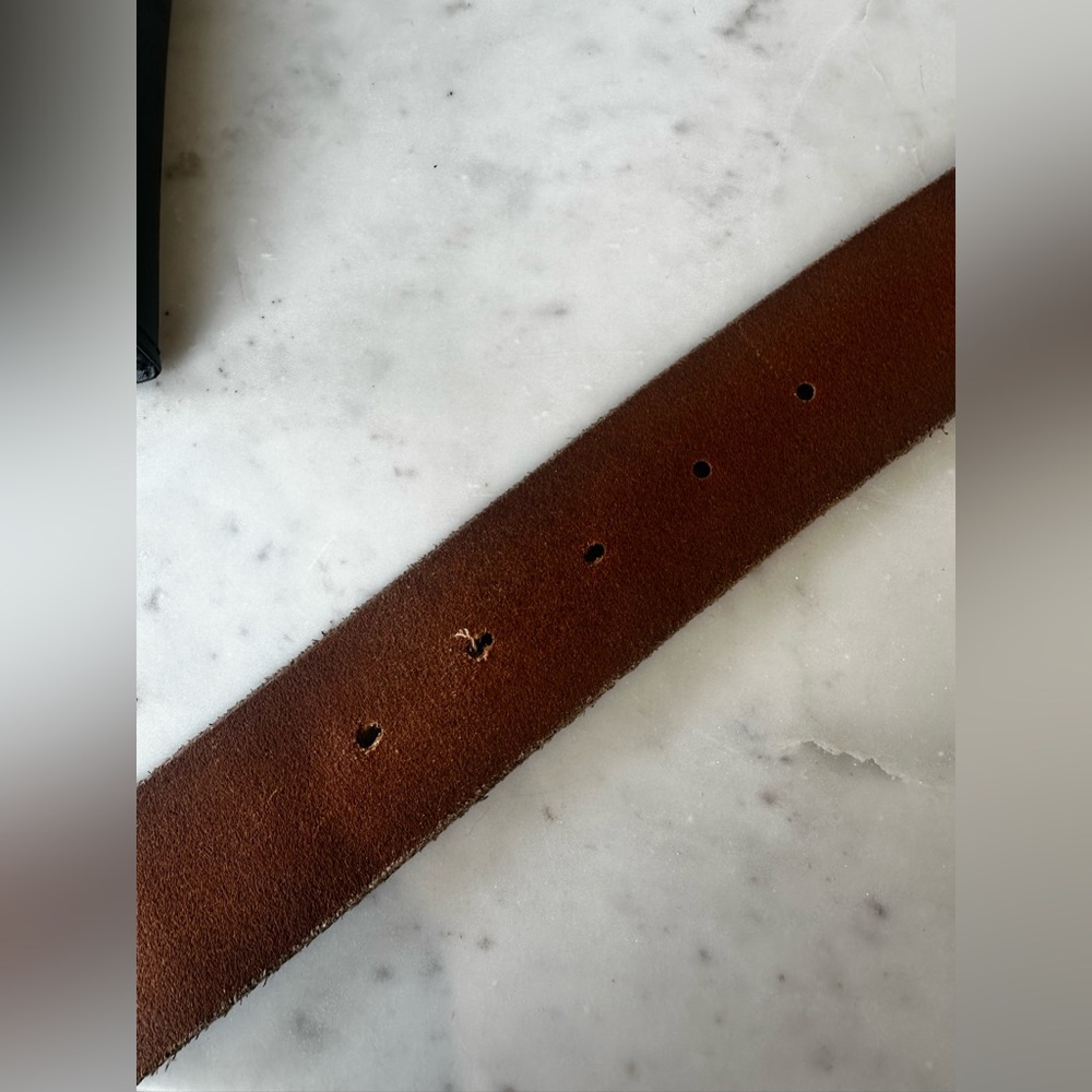Gucci GG Marmont Wide Belt Brown 85B - Picture 7 of 7
